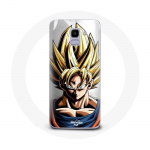Coque pour Samsung Galaxy A8 2018 Sangoku Mur Dragon Ball Super