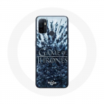 Coque pour Oppo A53 Game of Thrones saison 8 Episode 1 Le Tr&ocirc;ne de Fer Personnages logo Gris