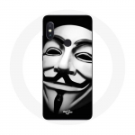 Coque pour Xiaomi Redmi Note 5 Pro Nous Sommes L&eacute;gion Masque Anonyme