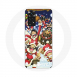 Coque pour Xiaomi Redmi Note 11 4G One Piece Christmas Day Anime Manga