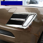 Skirta VOLVO XC60 2014-2017 Priedas 2vnt/part ABS priekinio buferio grotelės rūko žibinto dangčio korpuso rėmo apdailos apsauga