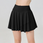 Teniso trumpas sijonas Anti-ultravioletinis sijonas Moteri&scaron;kas sportinis sijonas su ki&scaron;enėmis auk&scaron;tu juosmeniu Greitai džiūstantis dvisluoksnis sijonas Apsauga nuo saulės