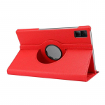 Dėklas, skirtas Xiaomi Mi Pad 5 6 Pro 11 colių RedMi Pad SE 11 10,61 2022 Case 360 ​​laipsnių besisukantis atverčiamas stovas PU odinis plan&scaron;etinio kompiuterio dangtelis Redmi Pad 10.61 inch raudona