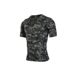 Nike Treniruočių Bėgimo Krep&scaron;inio Mokymo Kvėpuojantis Greitai Džiūstantis Trumpomis Rankovėmis Mar&scaron;kinėliai Vyri&scaron;ki Vir&scaron;utiniai Drabužiai Camouflage 828177-037 M