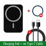 60 W magnetinis greitas automobilinis belaidis įkroviklis telefono laikiklis Automobilinis oro ventiliacijos stovas telefono laikiklis belaidis įkroviklis skirtas iPhone 14 12 13 Pro Samsung Macsafe juoda