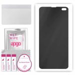 apgo Hydrogel Privacy Matte ekrano apsauga, skirta Samsung Galaxy S10 Plus, Anti Spy, Hidrogelinė plėvelė, lanksti, mink&scaron;tas TPU su padėties nustatymo sluoksniu