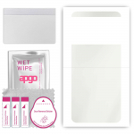 apgo MATTE Protective Skin Sticker for the back compatible with Xiaomi M4 5G, Wrap Film, Hydrogel Film, Flexible, Soft TPU with positioning layer easy