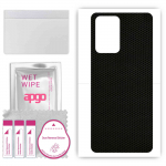 apgo Protective Skin Sticker for the back compatible with ZTE Blade V40 Pro, Wrap Film, Foil, Vinyl - Pattern Matrix