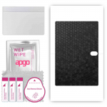 apgo skin sticker film foil vinyl for the BACK compatible with Teclast P10SE, scratch-resistant, easy to install - Black Honeycomb