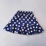 Vasaros mergaičių raukini sijonai kūdikiams mergaitėms auk&scaron;tu juosmeniu spausdinami ta&scaron;kais mini sijonas laisvalaikis vaikams Plisuotas trumpas sijonas mergaitėms Drabužiai 110