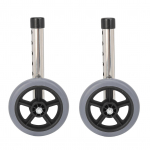 2 vnt Walker Wheels Walker Wheels pakeitimas 6 reguliuojamo auk&scaron;čio Rollator Wheels Priedai