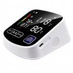 automatinis tonometras i&scaron;manusis LED viso ekrano žasto tipo elektroninis kraujospūdžio matuoklis žasto kraujospūdžio matavimo prietaisas juoda