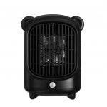 500 W Mini ne&scaron;iojamasis 3s greitas elektrinis &scaron;ildytuvas Jutiklinis valdymas kar&scaron;tas ventiliatorius kambarys žiemos &scaron;ildytuvas Buitinis radiatorius oro &scaron;ildytuvas 220V juoda
