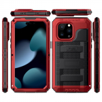 &bdquo;iPhone 15 Pro Max&ldquo; lauko nardymo apsauginis dėklas nuo kritimo, suderinamas su tarpvalstybiniu režimu iPhone15Plus raudona