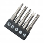5 vnt. Specialios formos atsuktuvų rinkinys 50 mm U formos Y tipo trikampio vidinio kryžiaus trijų ta&scaron;kų atsuktuvo antgalio įrankis 1set-5pcs