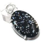 Natural Ethiopian Opal Gemstone 925 Sterling Silver Jewelry Pendant 2.13 j5n41
