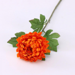 58 cm Big Marigolds Chrizantema Dirbtinio &scaron;ilko gėlės Flores vasaros namų &bdquo;pasidaryk pats&ldquo; vestuvių dekoras raudona