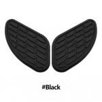 Universalus retro motociklų kavinės lenktynininkas dujų kuro bako guminis lipdukas, apsaugantis kelio bako kilimėlį, rankenos lipdukas, skirtas Honda Yamaha Harley
