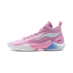 Li Ning Yu Shuai 18 Valentino dienos pilnos pado amortizacijos, atsparūs dėvėjimuisi, neslystantys, palaikantys, at&scaron;okantys, vidutinio auk&scaron;čio krep&scaron;inio bateliai ABAU009-7 39⅔