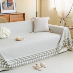 Bohemi&scaron;kas languotas sofos pledas Dekoratyvinis užmetamas pledas Megztas sofos rank&scaron;luostis Užvalkalas Skandinavi&scaron;kas kelioninis patalynės gobelenas Manta Piknikui 180x130cm