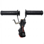 Motorcycle Handlebar Heated Grips for Handle Diameter 22mm 12V Easy to Use