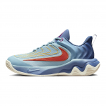 Nike Giannis Immortality 4 GS vaiki&scaron;ki sportbačiai su džinsiniu turkio spalvos, mistinio tamsumo, universitetinio tamsumo ir aukso spalvos FZ6734-400 32