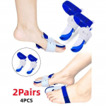 S&eacute;parateur d'Orteil,Correcteur d'oignon,Redresseurs d'Orteils,Orth&egrave;ses R&eacute;glables,Pad Coussinets d'attelle orthop&eacute;dique Hallux Valgus