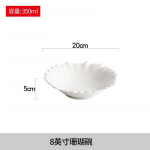 Netaisyklingas keraminis dubuo vaisių lėk&scaron;tė salotų dubenys valgymo lėk&scaron;tė makaronų dubuo sriubos dubenys desertinės lėk&scaron;tės dim sum indas sa&scaron;imi lėk&scaron;tės