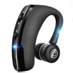 Belaidės &bdquo;Bluetooth 5.0&ldquo; ausinės verslo ausinės su kabliuku &bdquo;HiFi&ldquo; stereo triuk&scaron;mo mažinimo ausinės su HD mikrofonu