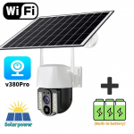 5MP Pikselių Saulės Kamera 4G SIM Wifi Vandeniui atspari Sekimo Stebėjimo Lauko Belaidė Namų Apsaugos Apsauga CCTV naujos automobilio spalvos