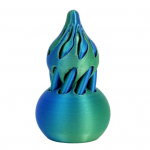 Spiralinis moliūgas Fidget žaislas Neįmanomas moliūgas perėjimo žaislas 3D spausdintas spiralinis moliūgo žaislas Mini sūkurio sriegio iliuzija Stalo dekoras Dovana streso mažinimui I