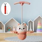 Pogo Jump Ball Boys Boys Kids Suaugusiesiems Auk&scaron;ta Žaislų Lenta Žaislai Sportas Kūno Treniruotė rožinė