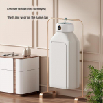 Kompakti&scaron;ka sulankstoma buitinė drabužių, antklodžių ir batų džiovykla British regulatory