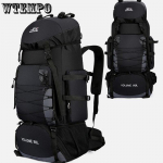 90 l didelė kempingo kuprinė Kelioninis krep&scaron;ys Vyri&scaron;kas Moteri&scaron;kas lagaminas Pėsčiųjų krep&scaron;iai Lauke Laipiojimo žygiams Vyrų kelioninis krep&scaron;ys 90L