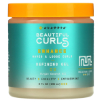 Alaffia, Beautiful Curls, Curl Defining Gel, Wavy and Curly Hair, Virgin Coconut Oil, 8 fl oz (235 ml) orange