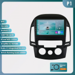 Hizpo &bdquo;Carplay 4G Cam Android 13&ldquo; automobilio radijas, skirtas &bdquo;Auto Hyundai I30 2006&ndash;2011&ldquo; rankinis daugialypės terpės vaizdo grotuvas GPS 2 din &bdquo;Autoradio&ldquo; i&scaron;manusis ekranas RDS P1 MT 4Core 1G 32G