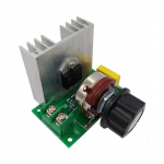 AC220V/4000W variklio greičio reguliatorius ir temperatūros valdymo jungiklis elektriniam krosnies ventiliatoriui 4000W 2P