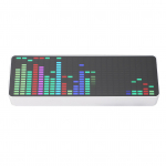 LED Muzikos Spektro Ekranas RGB Spalvingas 1624 Segmentų Ritmo &Scaron;viesos Lygio Garso Jutiklis Laikrodis 384 LED