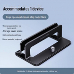 Green Link Ne&scaron;iojamojo kompiuterio vertikalus stovas ir au&scaron;inimo padėklas single opening all aluminum alloy