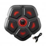 Muzikos bokso aparatas prie sienos tvirtinamas i&scaron;manusis su Bluetooth suderinamas Punching Target Pad Focus Agility Treniruotės Elektroninė LED bokso treniruočių įranga