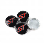 4 vnt. 54 mm ST linijos automobilio rato centrinis stebulės gaubtai ratlankio dangtelis, skirtas Ford Focus Mondeo Mustang Fiesta Kuga MK2 Everest pabėgimo priedams