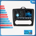 Ossuret 2din Android automobilio radijas Ford Focus 2 2004 - 2011 Exi Auto Automobilio radijas Multimedia vaizdo grotuvas GPS Nav Pagrindinis įrenginys Carplay I&scaron;manusis 4G WIFI W5 B 8Core 4G 64G