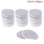 200 vnt. lipnių putų, jautrių spaudimui, dangtelių įdėklų, apsauginių nuo klastojimo įdėklų kosmetikos indeliams, buteliams, indeliams 20 mm&ndash;82 mm 82mm-200pcs