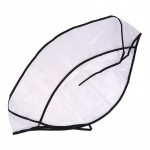 1 vnt. Apsaugokite &scaron;ukuosenos skrybėlę nuo lietaus plastikinis gaubtas moterims ir moteri&scaron;kos lyties skaidrus, kad jūsų plaukai atrodytų nepriekai&scaron;tingai net po lietaus du&scaron;o 1PC