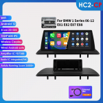 Hizpo 10.25 Automobilio multimedijos grotuvas GPS navigacija palaiko Carplay Android Auto BMW 1 serijai 06-12 E81 E82 E87 E88 Be ekrano GPS stereo RDS HC2 2G 32G