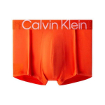 Calvin Klein Logotipas Siuvinėtos žemoko liemens bokseriai Vyri&scaron;ki apatiniai Ry&scaron;kiai oranžinės NB3455-3CI M