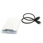 USB3.0 Disko I&scaron;orinis Korpusas SATA Kietojo Disko Gaubtas 2.5 colio HDDSSD Saugyklos Apsaugos Dėžutė (Ne