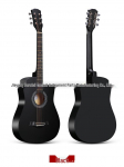 38 colių gradiento liepos medienos folk gitara - pradedančiojo praktikos instrumentas