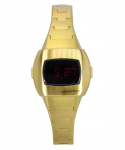 Hamilton American Classic PSR 74 Aukso spalvos nerūdijančio plieno raudono ciferblato kvarcinis H52314130 100M unisex laikrodis raudona