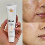 GNC Glutathione + Niacinamide &Scaron;viesinantis kremas (Tamsių dėmių ir pigmentacijos gydymas, 50 ml)